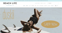 Desktop Screenshot of beachlifeaustralia.com